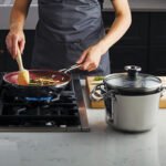 MezaHomes Signature 10-Piece Stacking Stainless Steel Cookware Set – Aluminum Base, Induction Compatible - Image 6