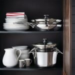 MezaHomes Signature 10-Piece Stacking Stainless Steel Cookware Set – Aluminum Base, Induction Compatible - Image 5