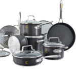 MezaHomes 12-Piece Hard-Anodized Nonstick Cookware Set - Image 2