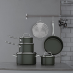 MezaHomes 12-Piece Hard-Anodized Nonstick Cookware Set - Image 6