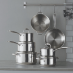 MezaHomes Signature 13-Piece 3-Ply Stainless Steel Cookware Set - Image 7