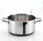 MezaHomes 12-Piece 5-Ply Copper Core Stainless Steel Cookware Set - Image 3