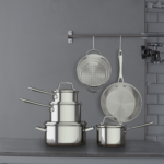 MezaHomes 12-Piece 5-Ply Copper Core Stainless Steel Cookware Set - Image 10