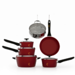 MezaHomes Classic 11-Piece Forged Aluminum Nonstick Cookware Set MEZA-3232 - Image 6
