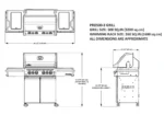 Napoleon Grills Prestige PRO 500 Gas BBQ Grill with Infrared Side & Rear Burners, Stainless Steel - Image 15