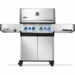 Napoleon Prestige 500 Gas BBQ Grill with Infrared Side and Rear Burner, Stainless Steel - Image 2