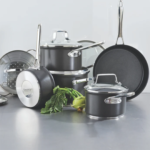 MezaHomes 12-Piece Hard-Anodized Nonstick Cookware Set - Image 2
