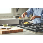MezaHomes Classic 12-Piece Champagne Bronze Nonstick Aluminum Cookware Set - Image 4