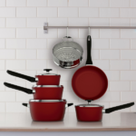 MezaHomes Classic 11-Piece Forged Aluminum Nonstick Cookware Set MEZA-3232 - Image 6