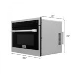 ZLINE Appliance Package - 36 In. Gas Range, Range Hood, Microwave Oven in Stainless Steel, 3KP-RGRHMWO-36 - Image 31