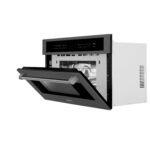ZLINE 4-Piece Appliance Package - 30 In. Rangetop, Wall Oven, Refrigerator, and Microwave Oven in Black Stainless Steel, 4KPR-RTB30-MWAWS - Image 35
