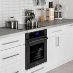 ZLINE 4-Piece Appliance Package - 30 In. Rangetop, Wall Oven, Refrigerator, and Microwave Oven in Black Stainless Steel, 4KPR-RTB30-MWAWS - Image 44