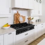 ZLINE 4-Piece Appliance Package - 30 In. Rangetop, Wall Oven, Refrigerator, and Microwave Oven in Black Stainless Steel, 4KPR-RTB30-MWAWS - Image 3