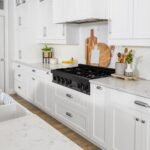 ZLINE 4-Piece Appliance Package - 30 In. Rangetop, Wall Oven, Refrigerator, and Microwave Oven in Black Stainless Steel, 4KPR-RTB30-MWAWS - Image 5