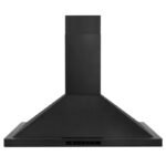 ZLINE Appliance Package - 30 In. Gas Range with Brass Burners, Microwave Oven, Range Hood in Black Stainless Steel, 3KP-SGRBRHMWO-30 - Image 15