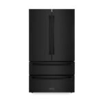 ZLINE 4-Piece Appliance Package - 30 In. Rangetop, Wall Oven, Refrigerator, and Microwave Oven in Black Stainless Steel, 4KPR-RTB30-MWAWS - Image 12