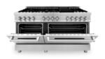 ZLINE Appliance Package - 48" Gas Range, Range Hood and Microwave Oven, 3KP-SGRRHMWO-48 - Image 3