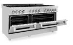 ZLINE Appliance Package - 48" Gas Range, Range Hood and Microwave Oven, 3KP-SGRRHMWO-48 - Image 4
