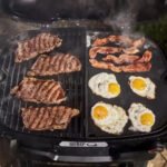 Weber Q 2800N+ Gas BBQ Grill with Stand, Midnight Black - Image 5