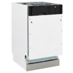 ZLINE Autograph 18" Tallac Series 3rd Rack Top Control Dishwasher In Custom Panel Ready With Champagne Bronze Handle, DWVZ-18-CB - Image 5