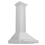 ZLINE 30 in. Wall Mount Range Hood Stainless Steel with Stainless Steel Handle (KB4STX-30)